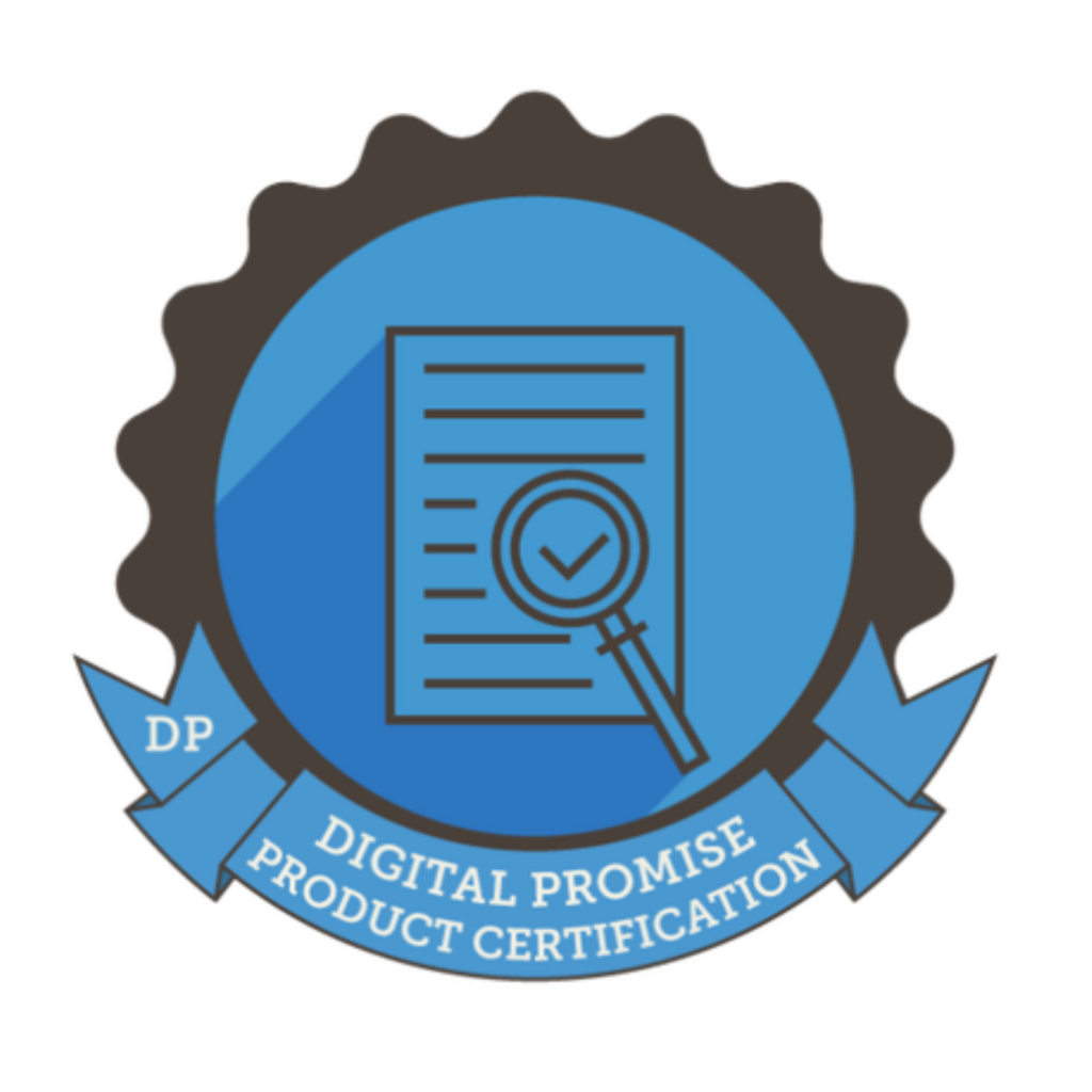 Digital Promise Product Certification badge.