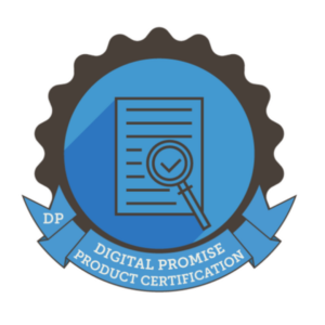 Digital Promise Product Certification badge.