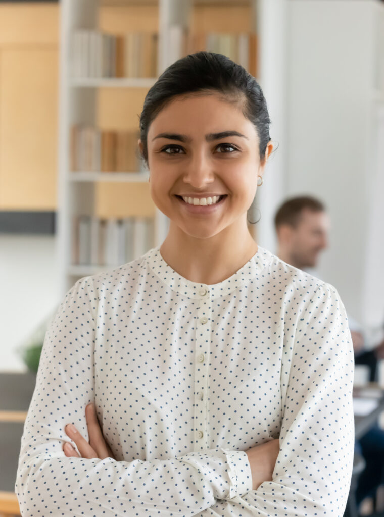 A reading teacher at a professional learning workshop