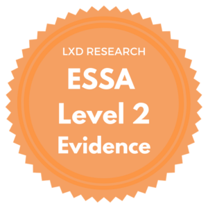 LXD Research ESSA Level 2 Evidence.