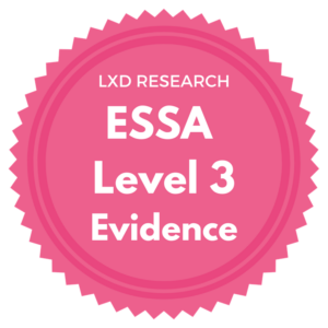 LXD Research ESSA Level 3 Evidence.