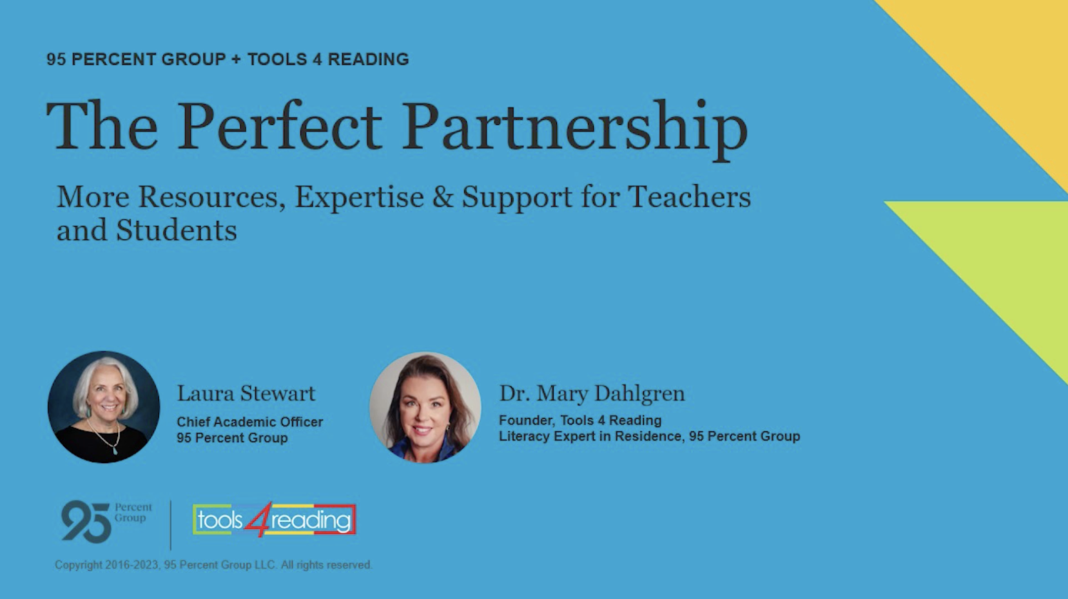 95 Percent Group + Tools 4 Reading: The Perfect Partnership webinar ...