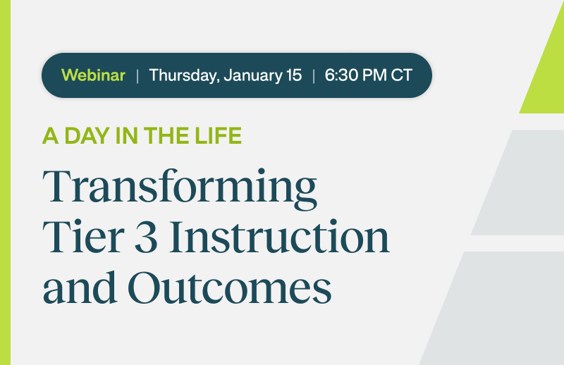 See Tier 3 intervention in action 