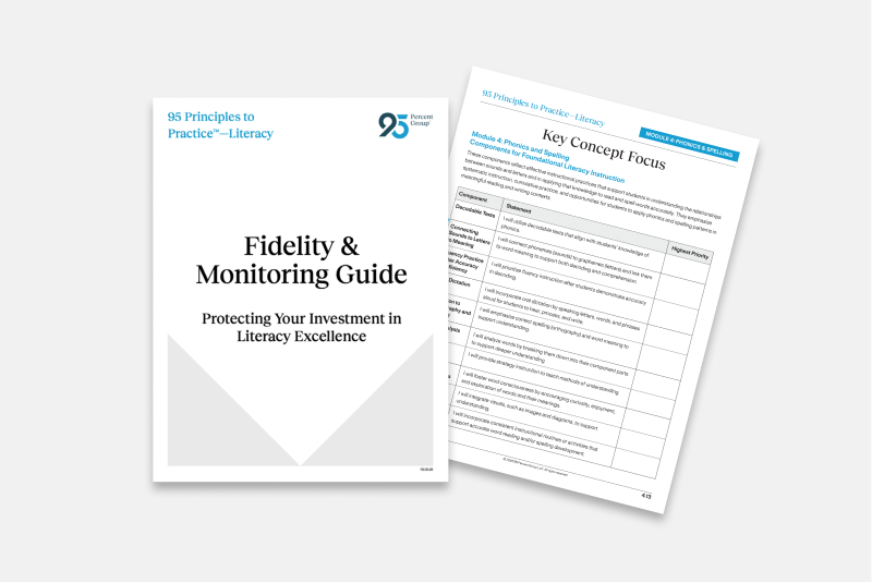 Fidelity and monitoring guide