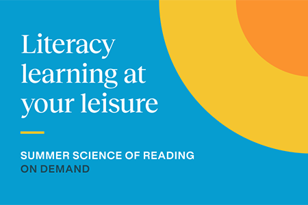 Literacy learning at your leisure