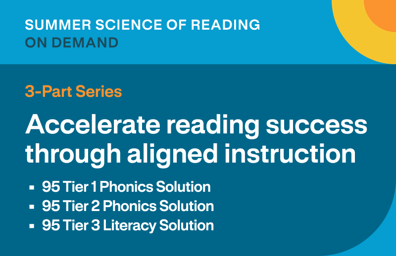 Accelerate reading success through aligned instruction 